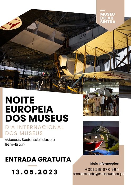 Noite Europeia Dos Museus 2023 No Museu Do Ar E Cultura