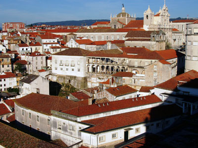 Vista geral sobre Coimbra