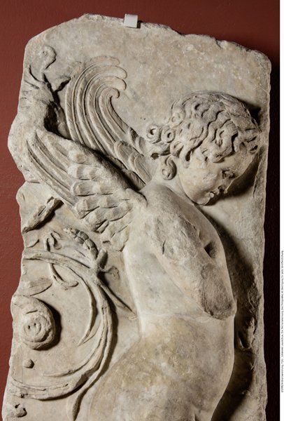 Fragmento de friso proveniente do Fórum de Trajano [Foto: Antikensammlung, Staatliche Museen Zu Berlin]