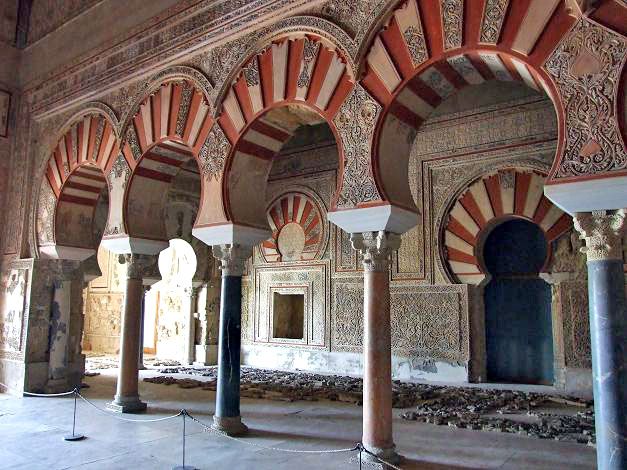 A Medina de Azahara em Espanha