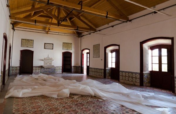 Outros dos estúdios do convento, onde Rui Horta e a sua equipa tinham já feito obras no teto_Andreia Carvalho
