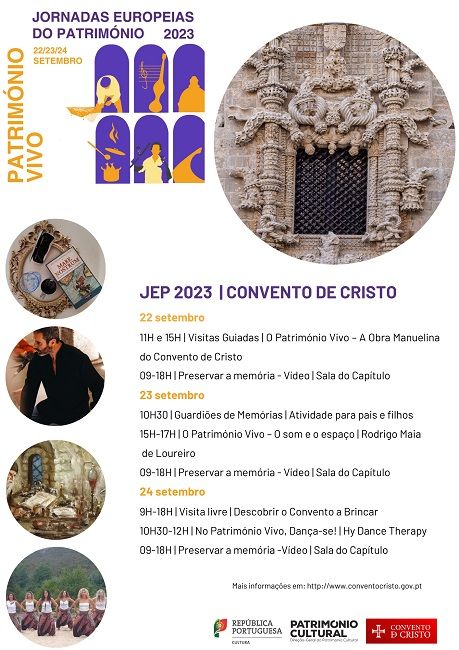 Jornadas Europeias Do Património 2023 Convento De Cristo E Cultura 