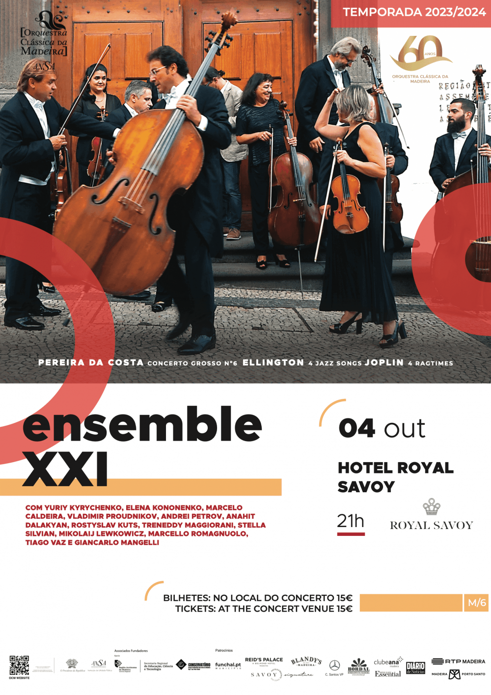 Ensemble Xxi No Royal Savoy E Cultura